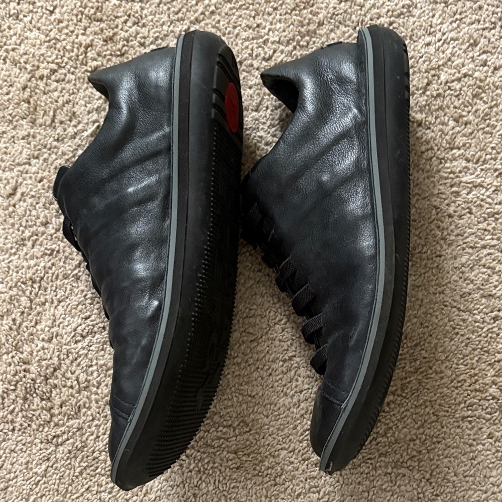 Camper Black Leather Men's Sneakers - Picture 2 of 4